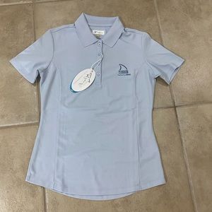 Greg Norman light blue short sleeve polo